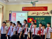 LIÊN ĐỘI TIỂU HỌC BẾ VĂN ĐÀN KHỞI ĐỘNG NĂM HỌC MỚI VỚI CHỦ ĐỀ: "THIẾU NHI ĐIỆN BIÊN VỮNG BƯỚC TIẾN VÀO KỶ NGUYÊN MỚI"